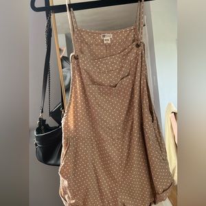 Billabong Light pink/beige overalls coverup